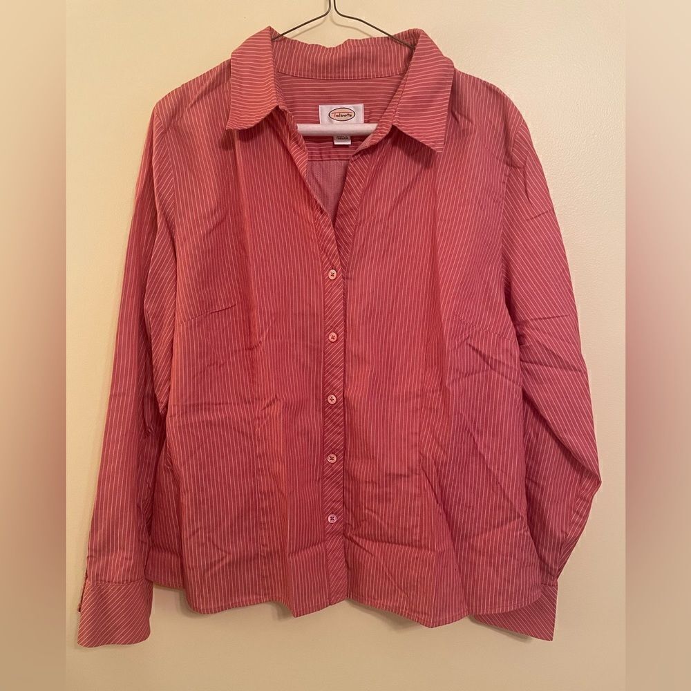 Talbots Women’s Button down top Size 16